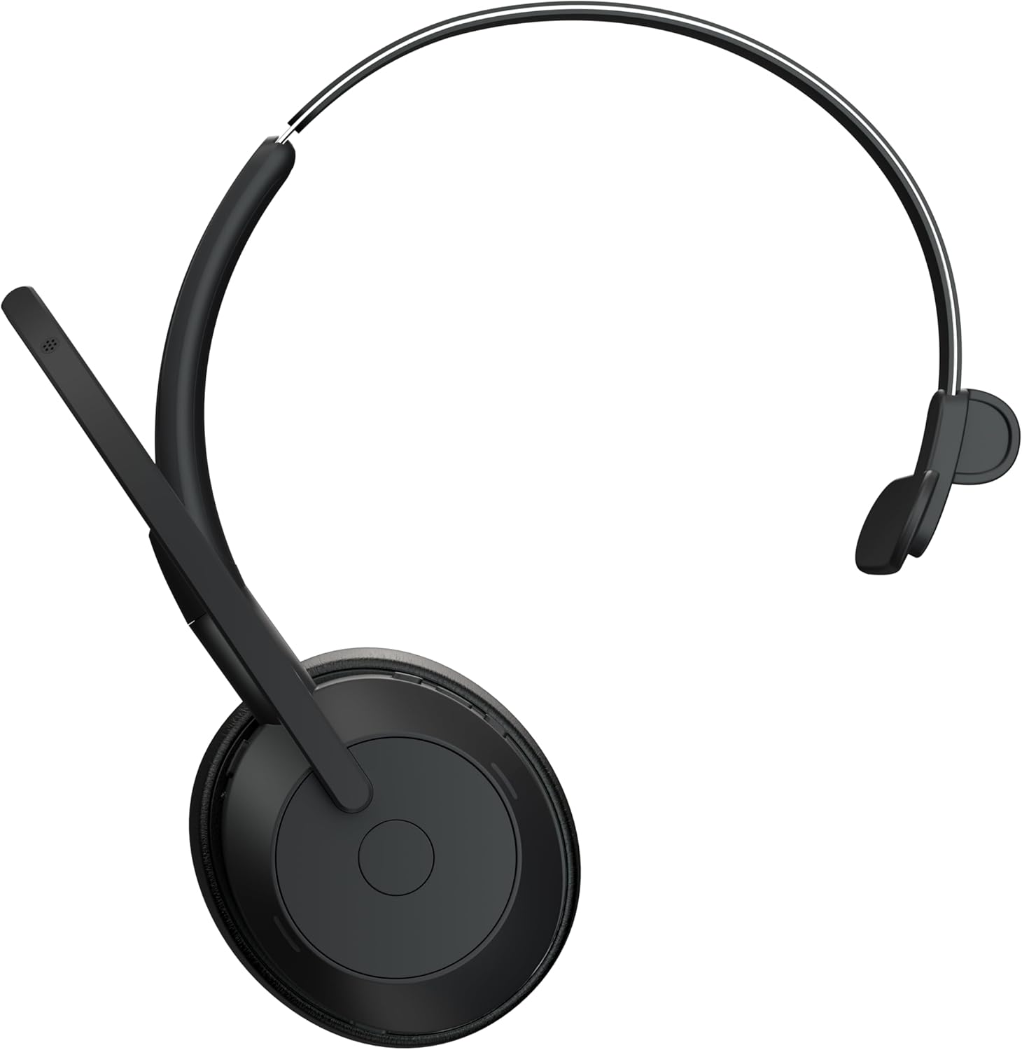 Jabra Evolve2 55 Wireless Headset - Bluetooth - 3X Mic - ANC Active Noise Cancelling in Microphone & Headphones - 18Hr Batt - 30M Range - Lastest PC Headsets with UC Cert Zoom + Teams - USB C - Mono image number 4