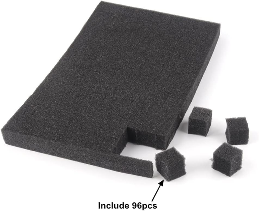 300Mm&times;200Mm Nursery Sponge Gardening Hydroponics Sponge Vegetables Hydroponics Sponge, for Garden Supplies 1Board (Color : Black) image number 2