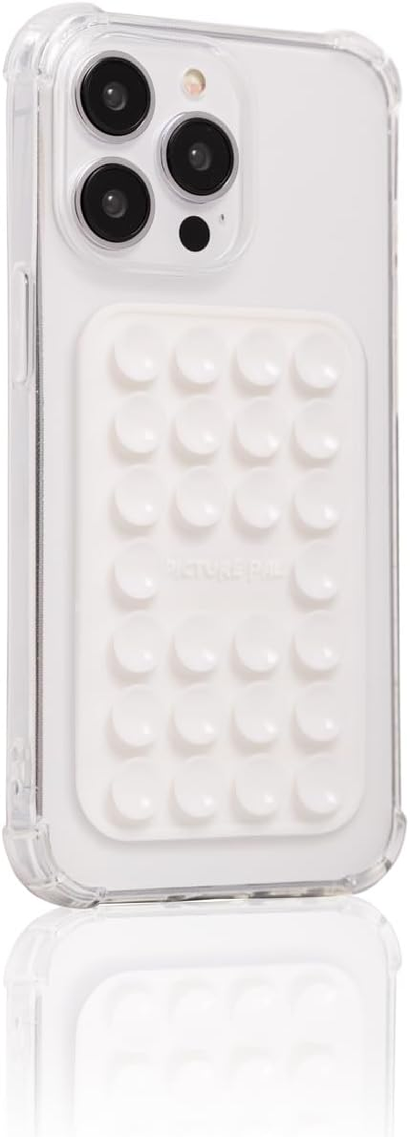 Silicone Sticky Phone Case - Suction Your Device Anywhere with This Gripper for Back - Content Creator Essentials for UGC, Tiktok Influencer Videos (Sherbert Green)