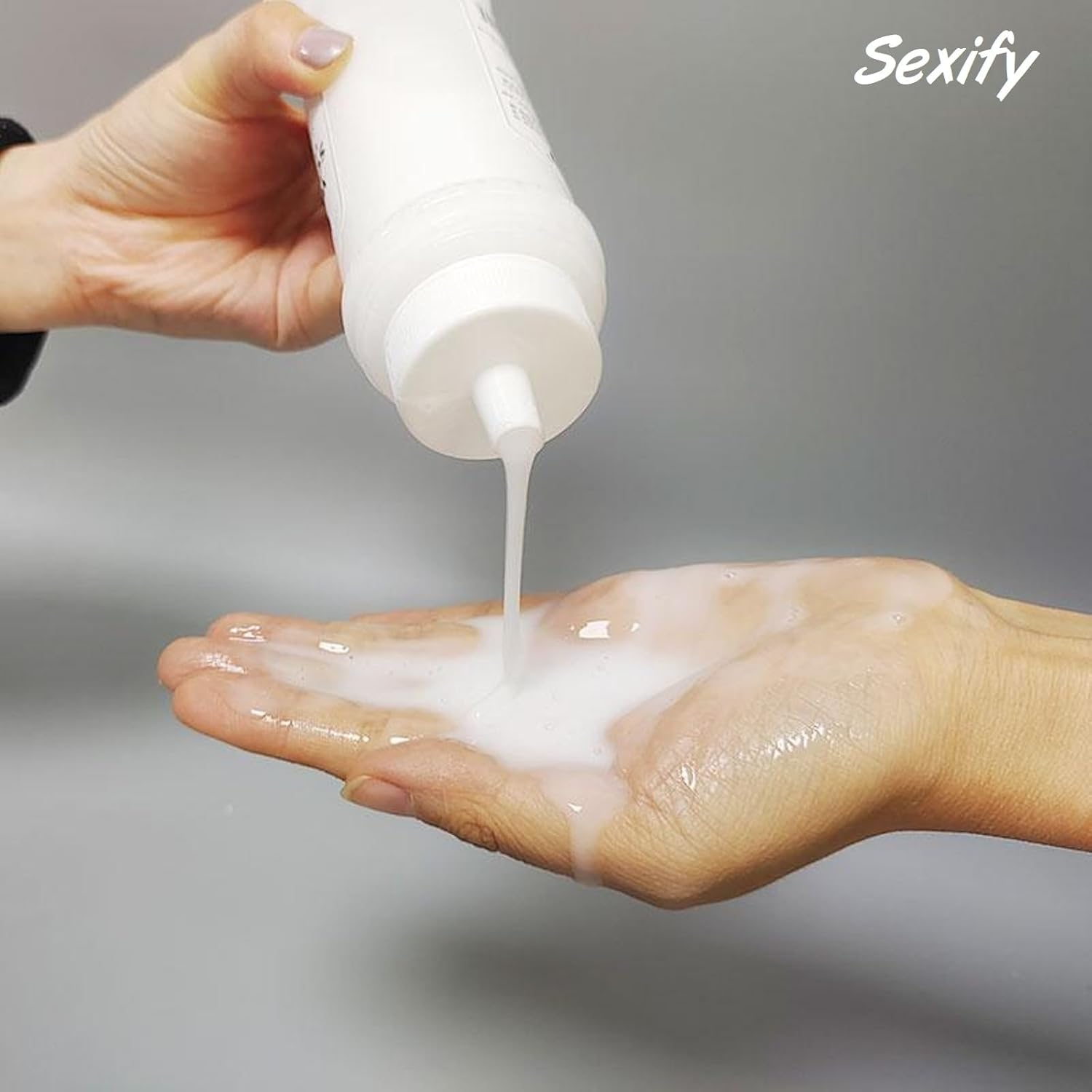 Cum Lube, Supper Slippery Sex Lube Water-Based Personal White Jizz Lubricant, Creamy Stringy White Lube Unscented, Women & Men & Couples (200Ml)