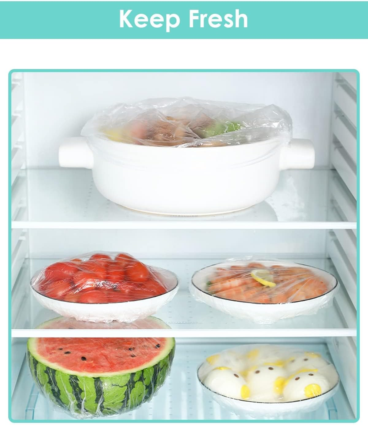 600Pcs Upgrade Disposable Shower Caps and Ear Covers for Ceizioes Waterproof Clear Hair Bath Caps, Plastic Hair Cap for Women Kids Girls, Spa, Hair, Travel, Hotel and Home Use image number 2