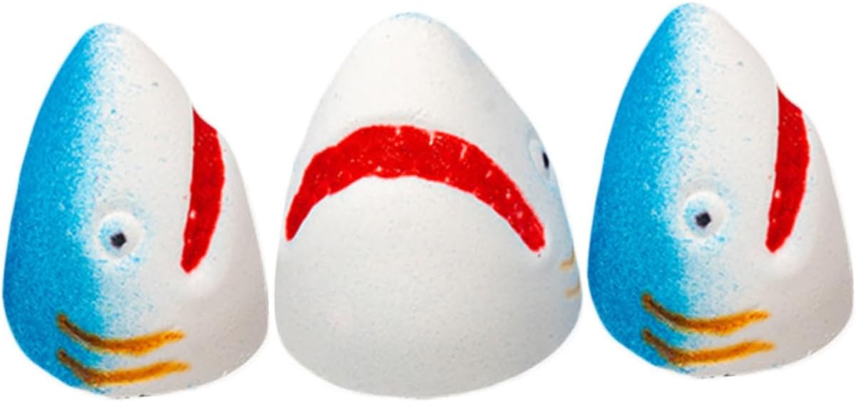Hoement 3Pcs Shark Bath Ball Natural Bathing Bomb Boy Girl'S Bubble Making Salt Bomb for Bathing Portable Fragrance image number 1