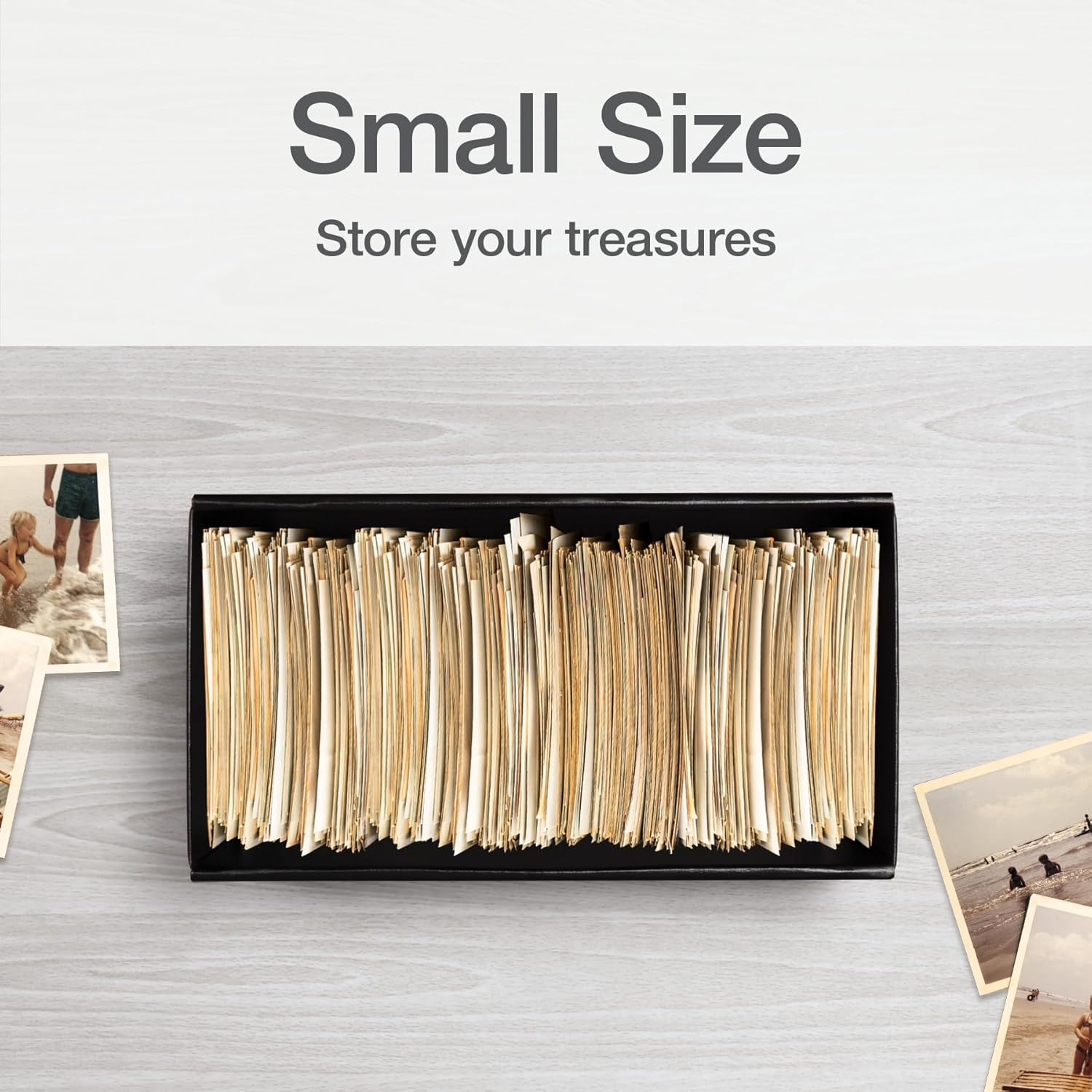 Oxford Keepsake Box, Protective Storage Box, Home and Office Organizer, Photo Storage Box, Souvenir Organizer, Small, 6" X 12" X 4 1/4" (41789) image number 6