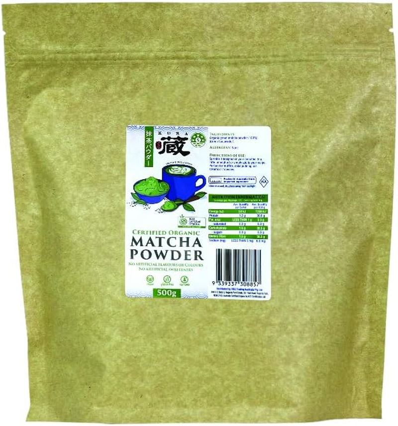 Kura Organic Matcha Powder 500G