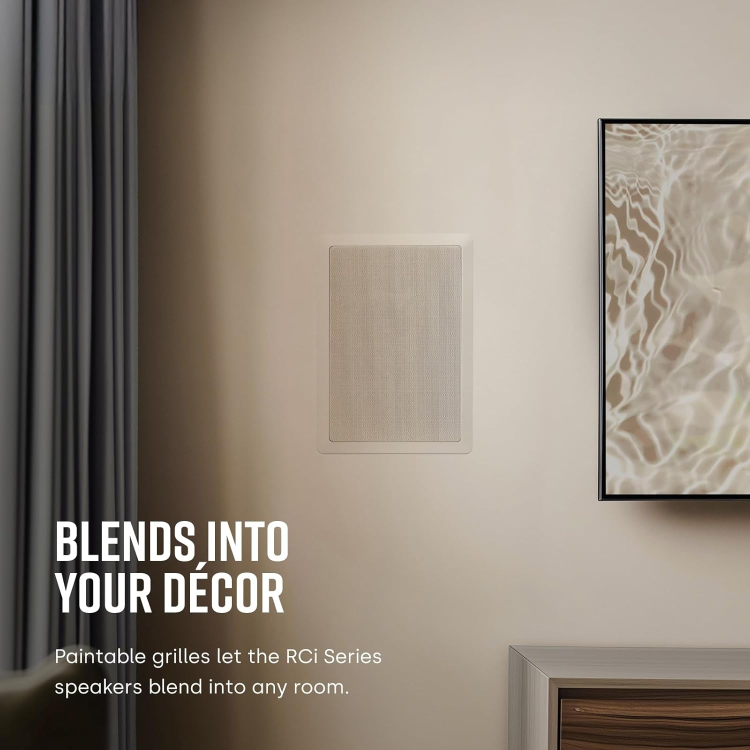 Polk Audio Rc85I 2-Way In-Wall Speakers (Pair, White) image number 5