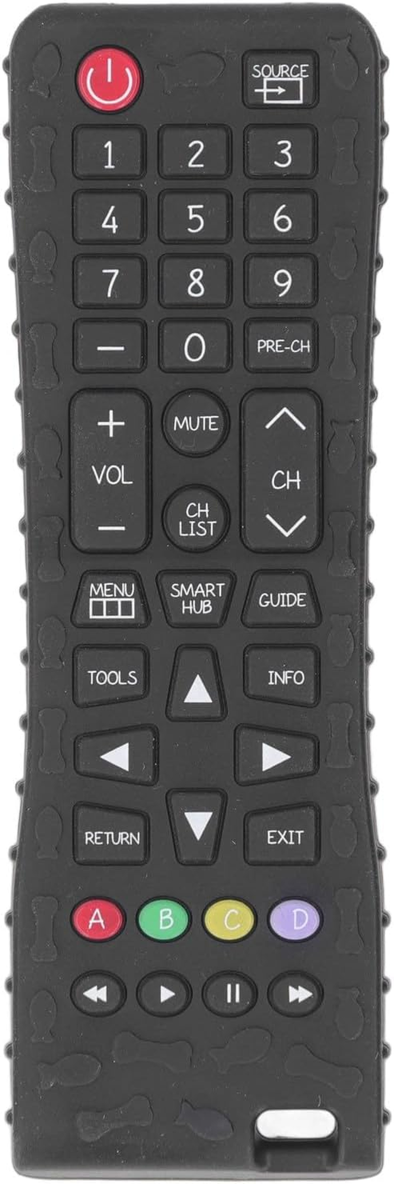 Remote Control Teether Toy, Different Textures Baby Remote Control Teether Toy High Simulation Various Buttons for Home Use image number 5