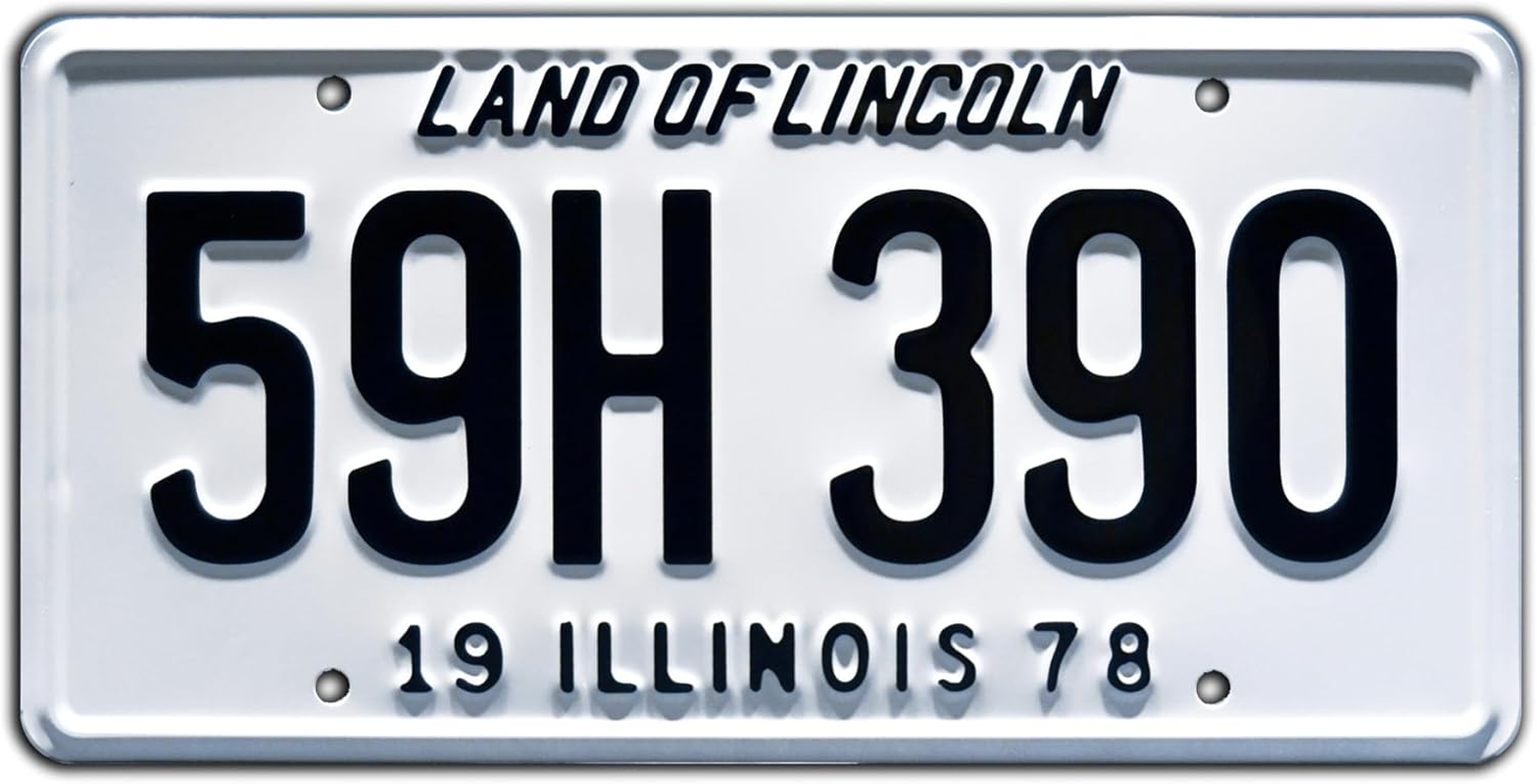 Halloween | 59H 390 | Metal Stamped License Plate
