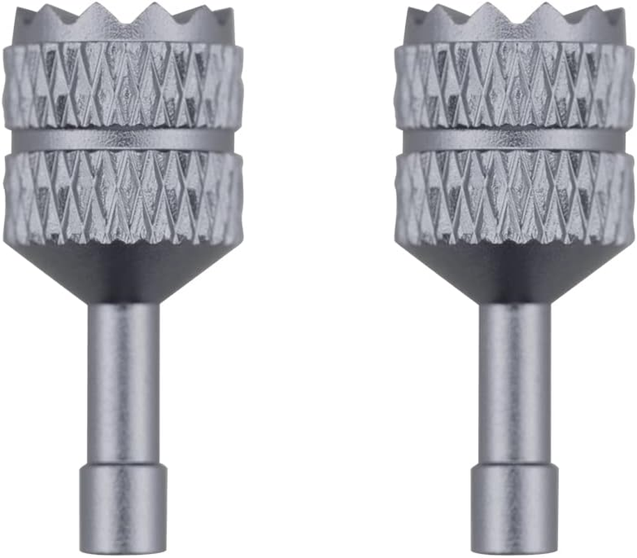 2PCS Replacement Joystick for DJI RC/RC 2 Remote Controller Aluminium Thumb Sticks Compatible with DJI Mini 3 Pro/Mini 4 Pro/Air 3 Drone Accessory(Silver Grey) image number 5