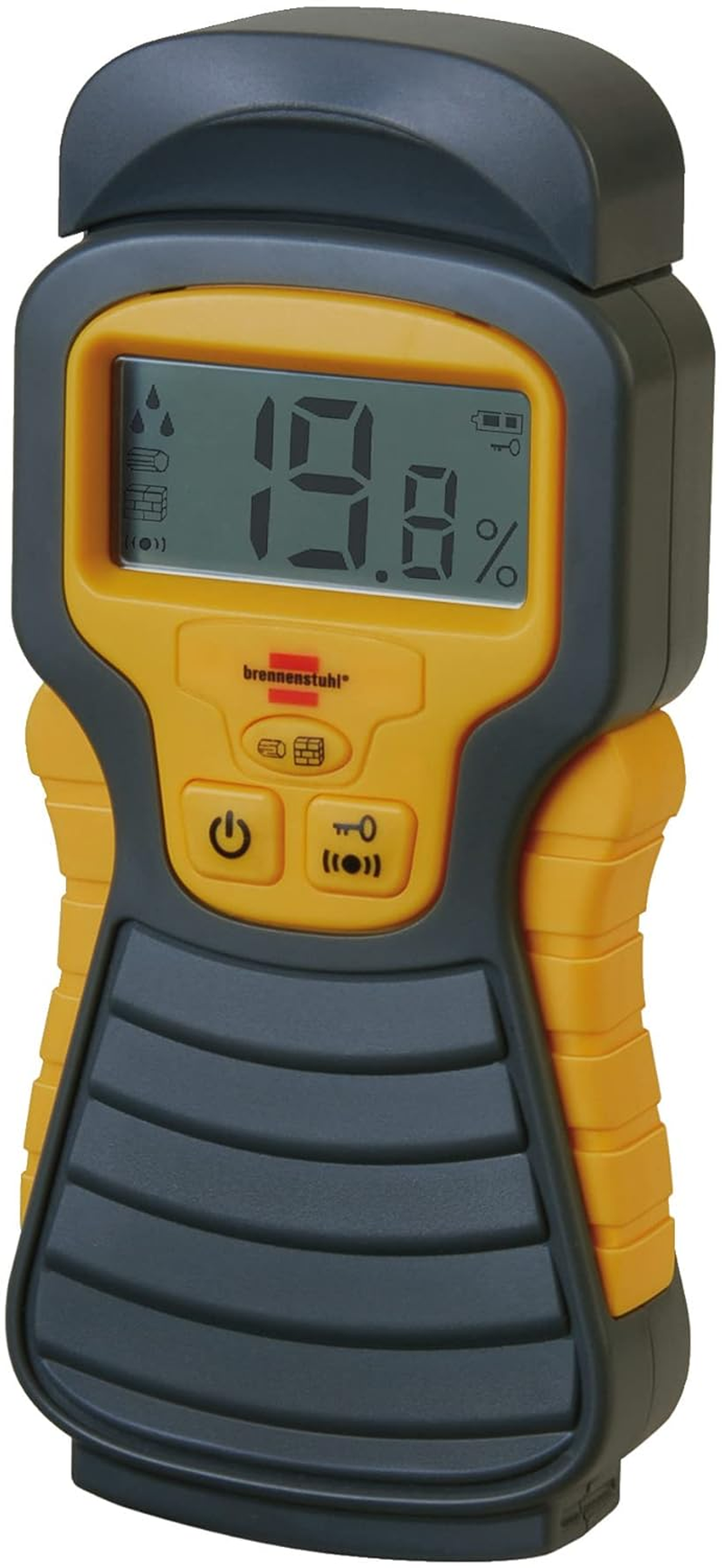 Brennenstuhl Moisture Detector MD (Moisture Meter for Wood/Walls/Building Material, with LCD Display) Anthracite/Yellow image number 5
