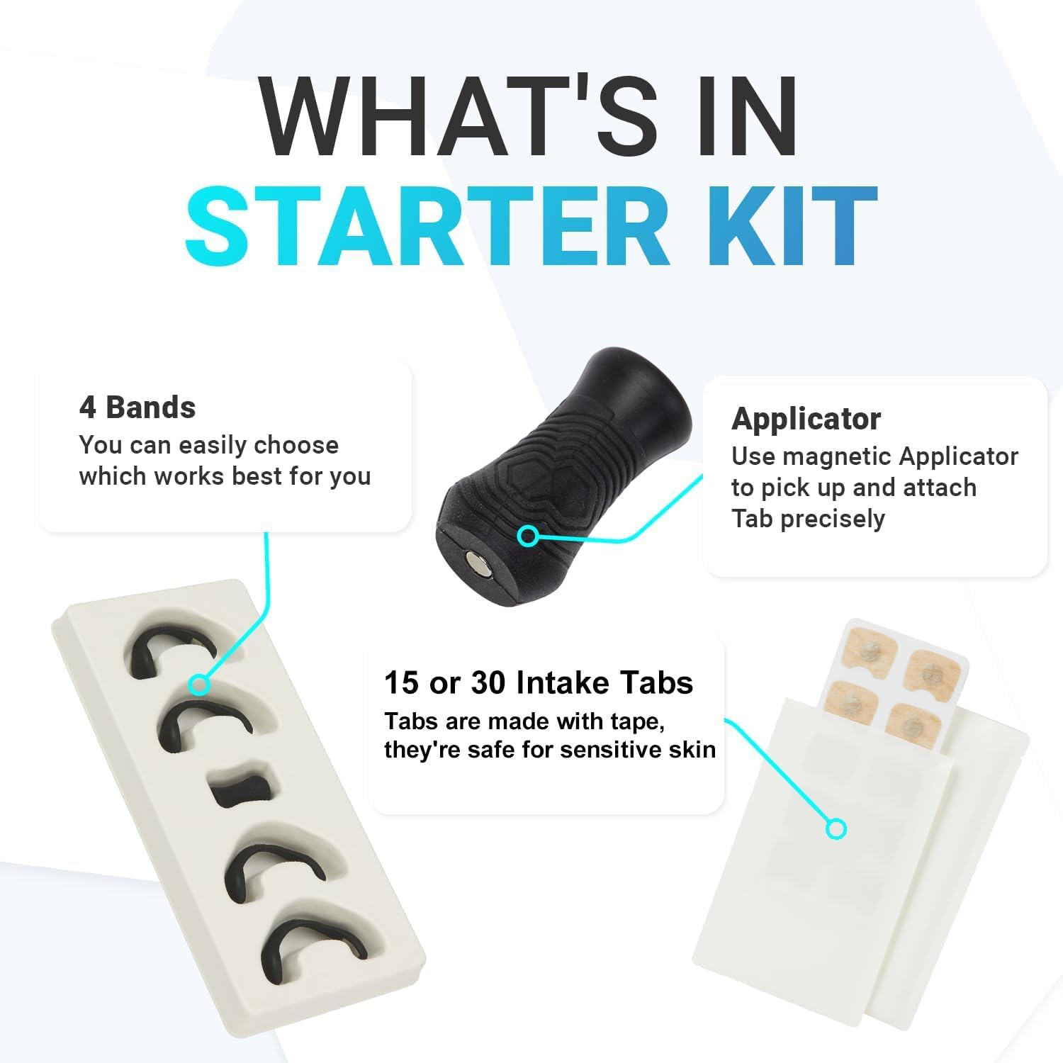 Magnetic Nasal Strips (30 Pairs) - Anti-Snoring Magnetic Nose Strips for Sleeping, Breathable Snore Reducing Aids & Sleep Aid Nasal Magnets anti Snoring Devices image number 1