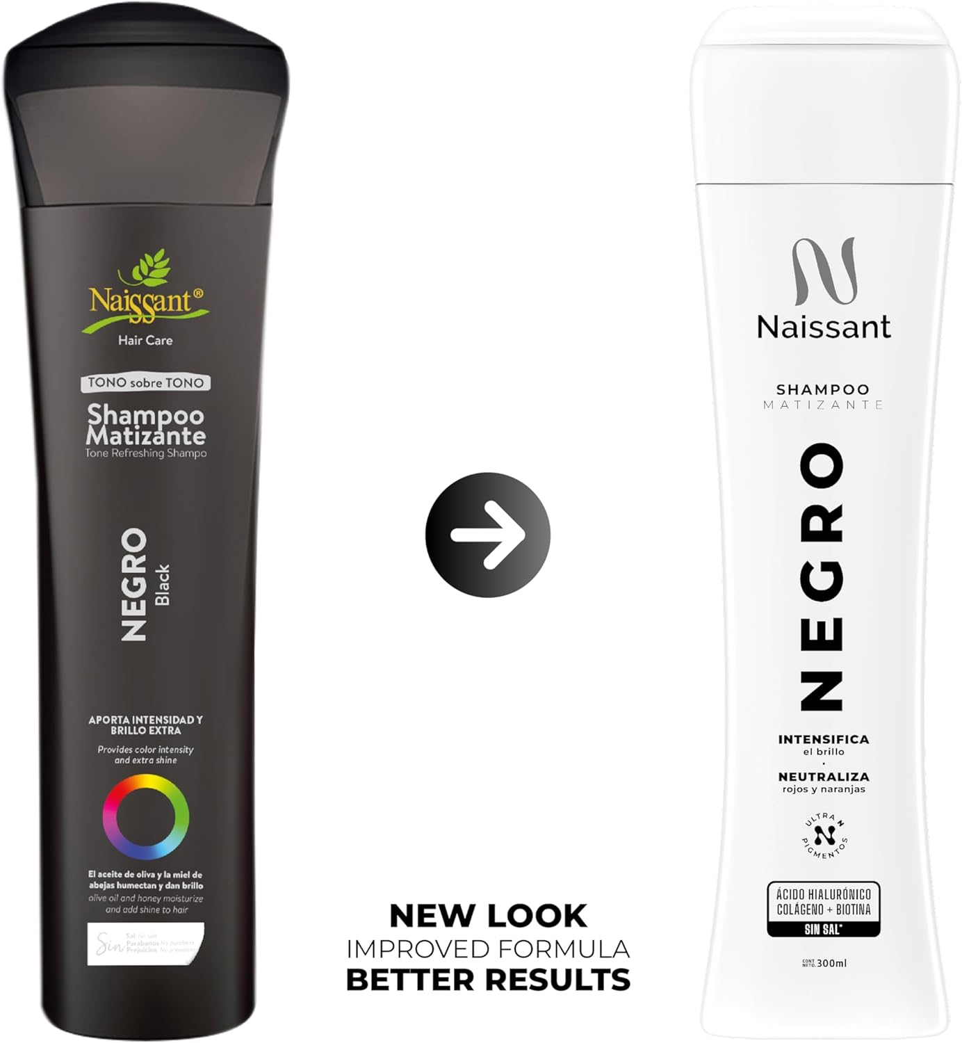 Naissant Shampoo Black - Negro, 10.1 Fluid Ounce (300Ml) image number 5