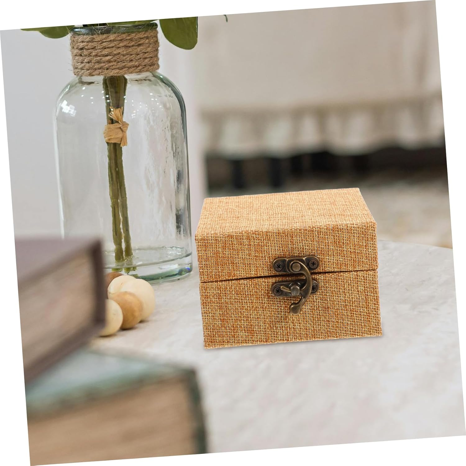 DOITOOL Ink Paste Box Crafted Treasure Chest for Boys and Girls Prizes Jewelry Storage image number 4