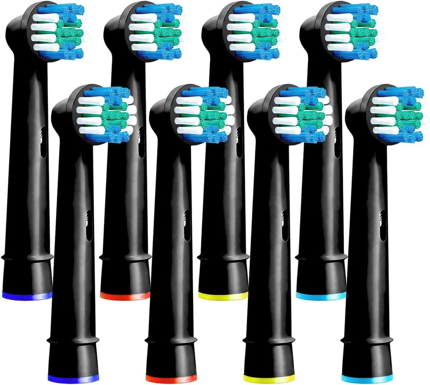 Sensogle Replacement Brush Heads Compatible with Oral B Pro Toothbrush, Fit Vitality Plus, Pro 700 100 300 2000, Precision Floss Sensitive Toothbrush Heads for Deep Clean