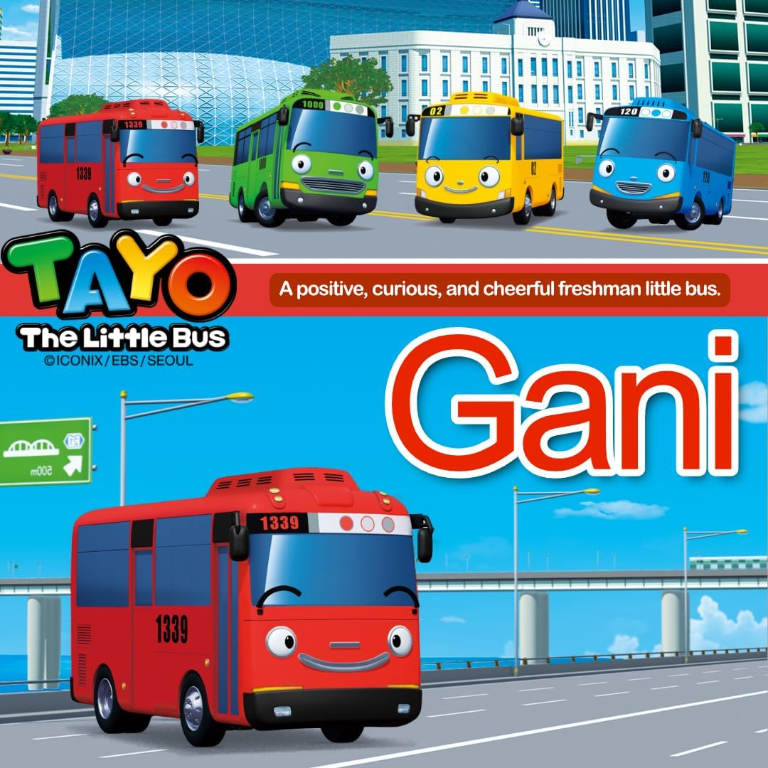 The Little Bus Tayo - GANI, Pull-Back Motor Toy image number 4