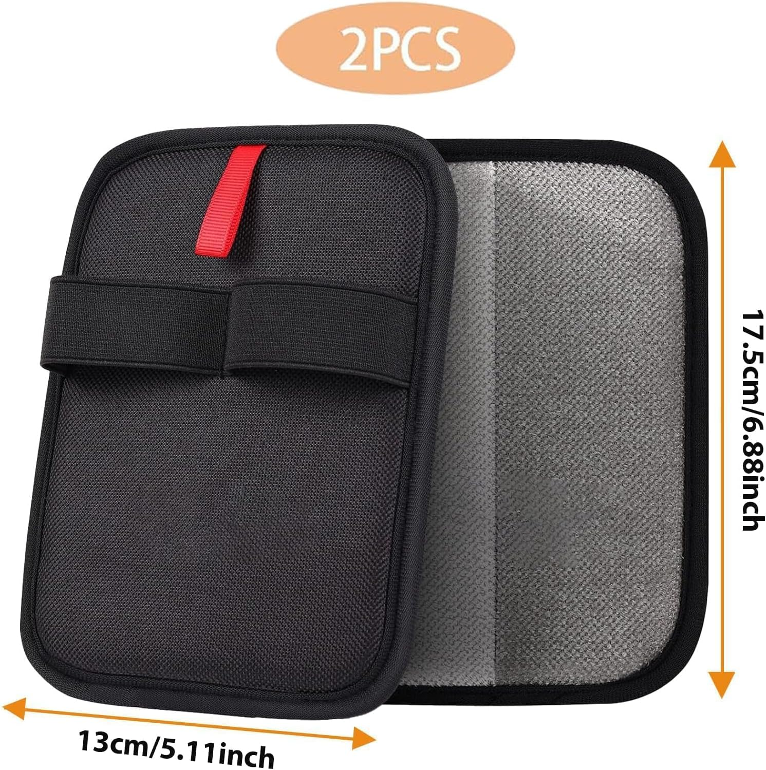 2 PCS Pet Hair Remover Glove, Magic Brush Pet Hair Remover, Reusable Fur Catch Glove for Cat and Dog Hair Removal, Soft Grooming Brush for Furniture, Car Seat, Carpet, 17.5Cm X 13Cm image number 6