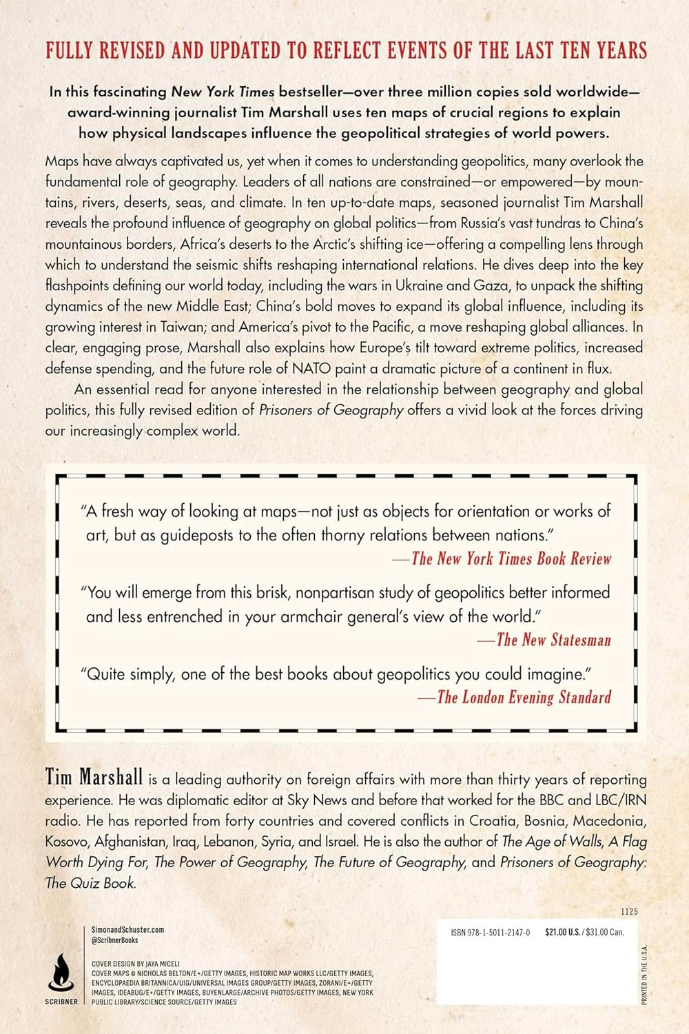 Prisoners of Geography: Ten Maps That Explain Everything about the World: 1 image number 1