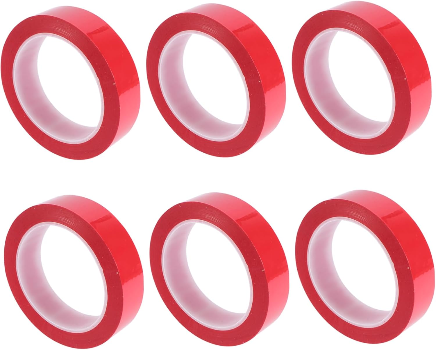 6Pcs Electrical Adhesive Tape Self Adhesive Positioning Tape Random Color