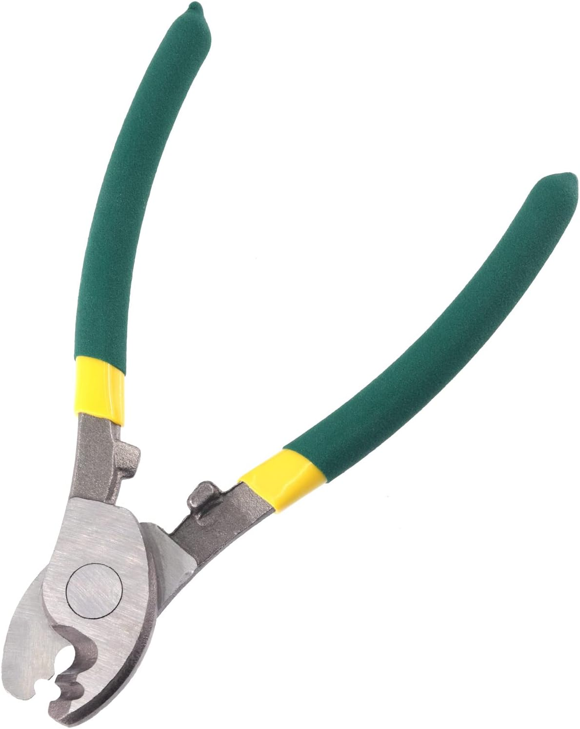 Keadic 6"/150Mm Heavy Duty Cable Cutter, Multifunctional Industrial Ihigh Leverage Curve Jaw Wire Cutters with Soft Anti-Slip Handle for Cutting Communications Cable Copper Aluminum Bolts image number 1