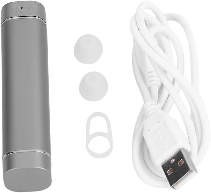 REY Hands-Free Mini Bluetooth Headset 4.1 with Battery Charging - Silver image number 2