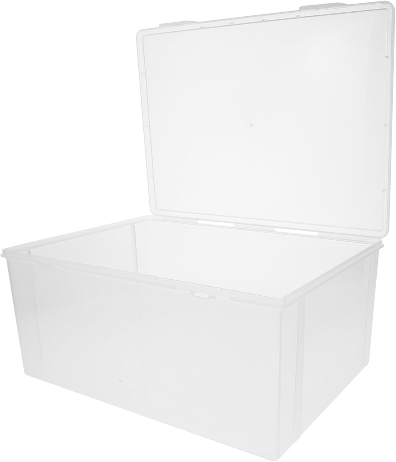 OFFSCH Desk Organizer Storage Box A4 File Paper Storage Case Portable Design for Office image number 6