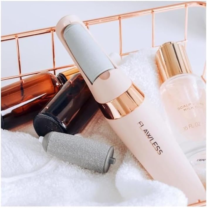 Finishing Touch Flawless Pedi - Rechargeable Electric Callus Remover Tool for an At-Home Spa Pedicure Experience - Removes Dry Skin for Smoother Feet image number 1