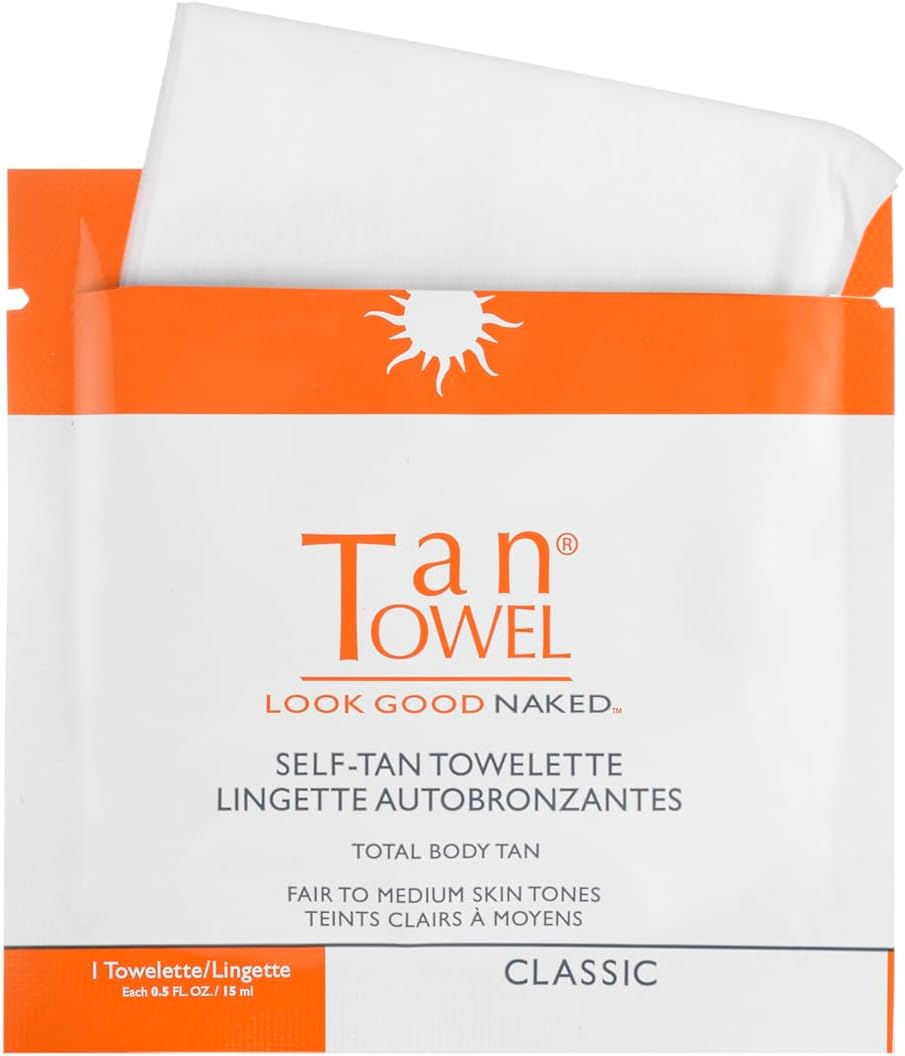 Tan Towel Self Tan Towelette Classic 5 Count image number 2