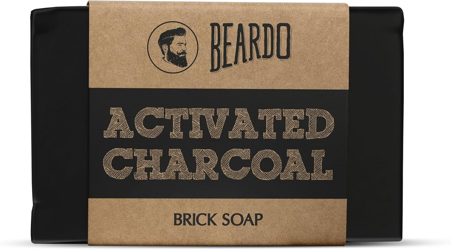 Beardo Activated Charcoal Brick Soap - 125G (Set of 3) image number 3