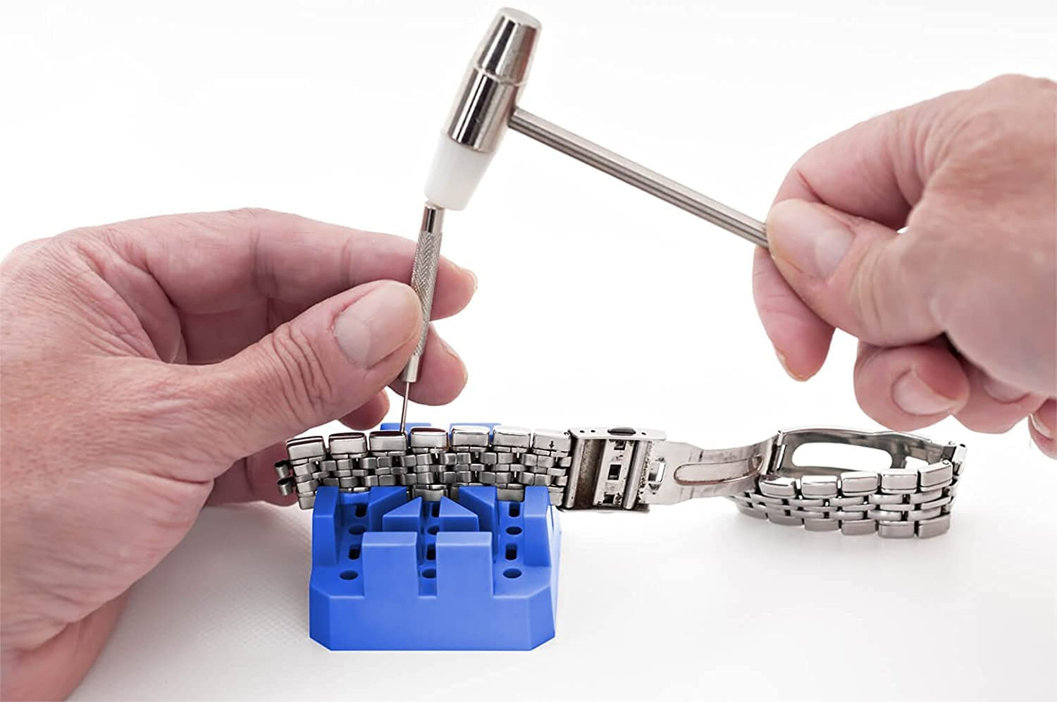 PIONEERS Watch Band Tool Kit - Watch Link Remover, Spring Bar Tool Set for Watch Repair and Watch Band image number 4