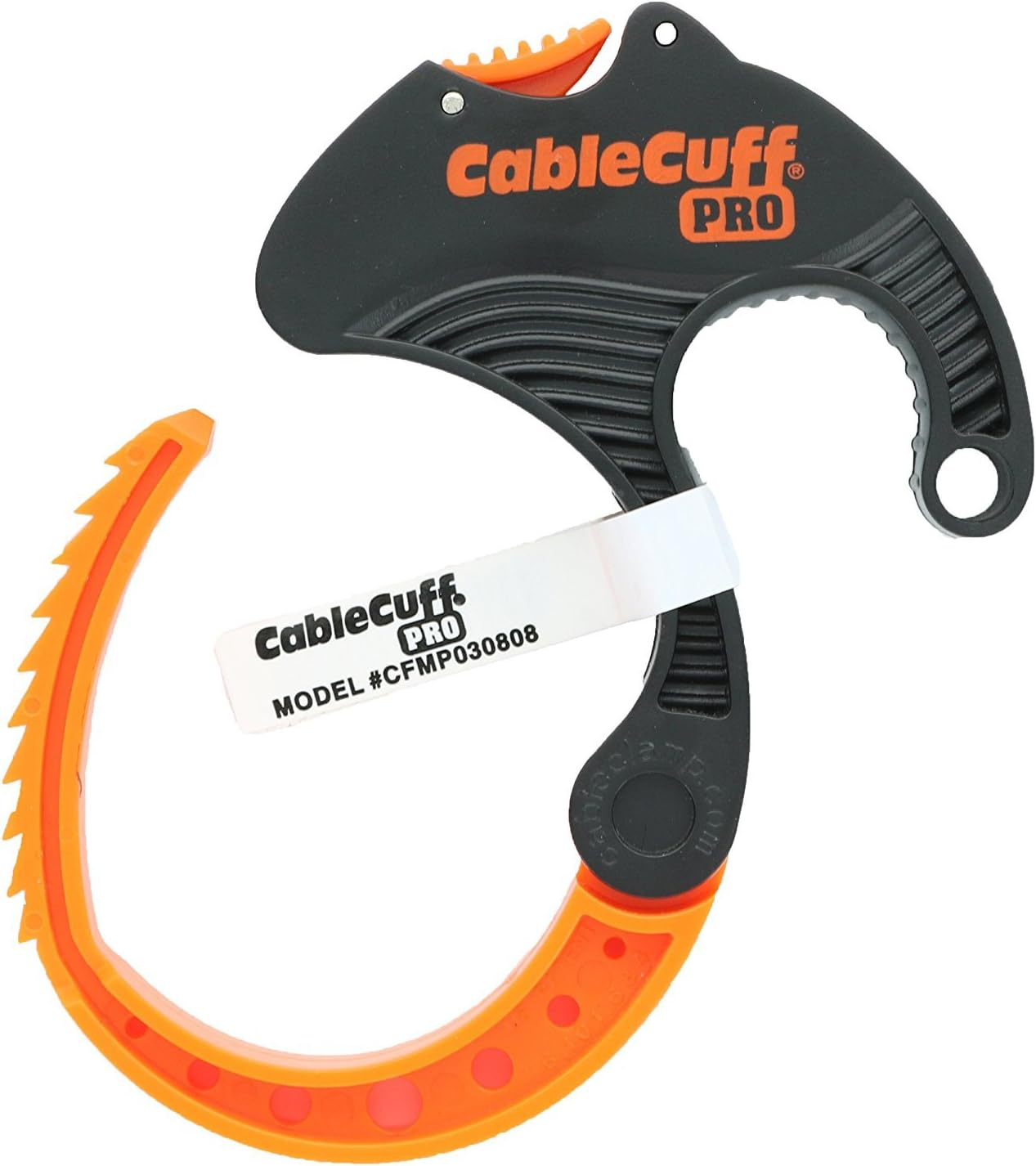 Cable Cuff Pro (4 Pack: 4X Medium 2 Inch Diameter) Adjustable Reusable Cable Tie Replacements for Extension Cords or Electronics