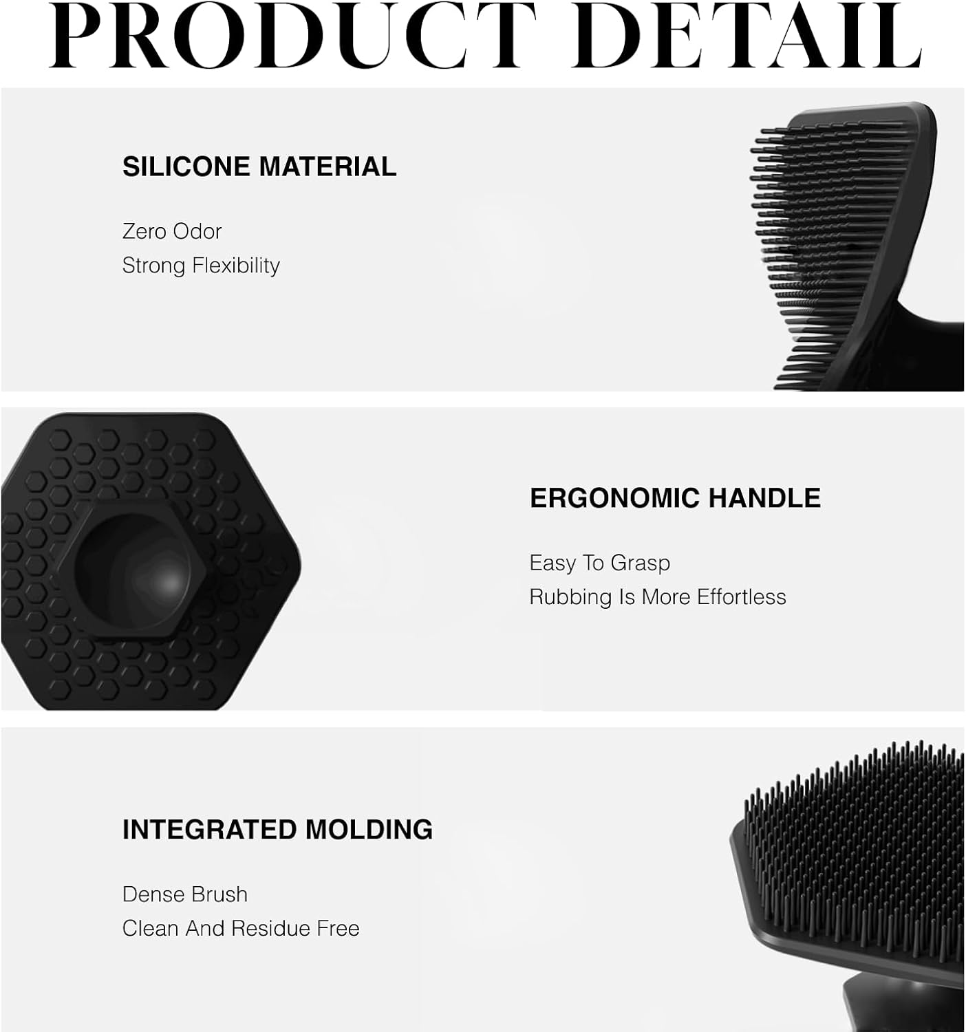 2Pcs Men&rsquo;S Face Scrubber Silicone Facial Cleansing Brush Set, Gentle Exfoliator Pad E Soft-Touch Massager for Deep Cleaning, Removes Dead Skin, Ideal Grooming Accessory for Men&rsquo;S Skincare Routine image number 1