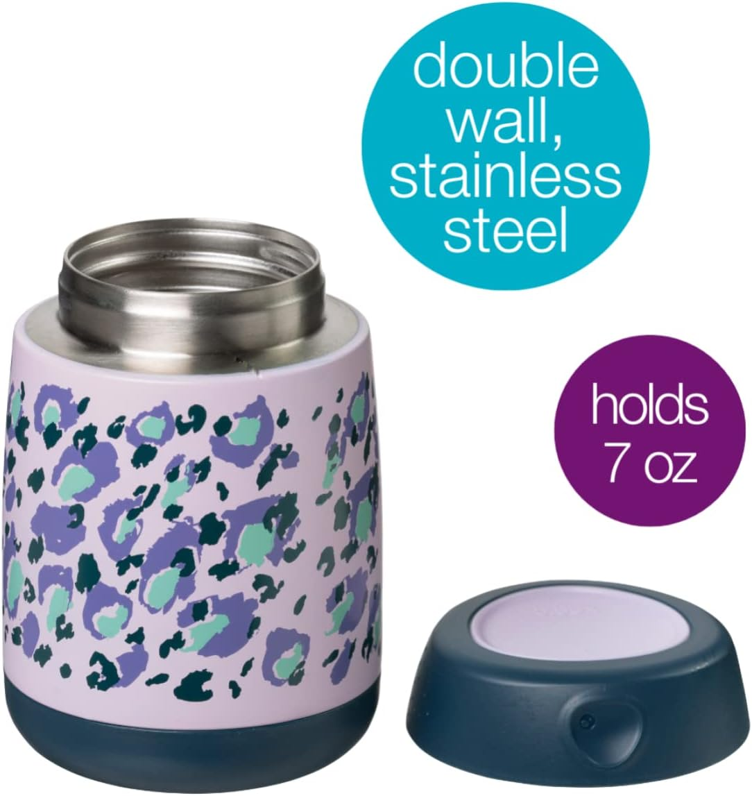 B.Box Mini Insulated Food Jar 210 Ml Capacity, Wild Indigo image number 6