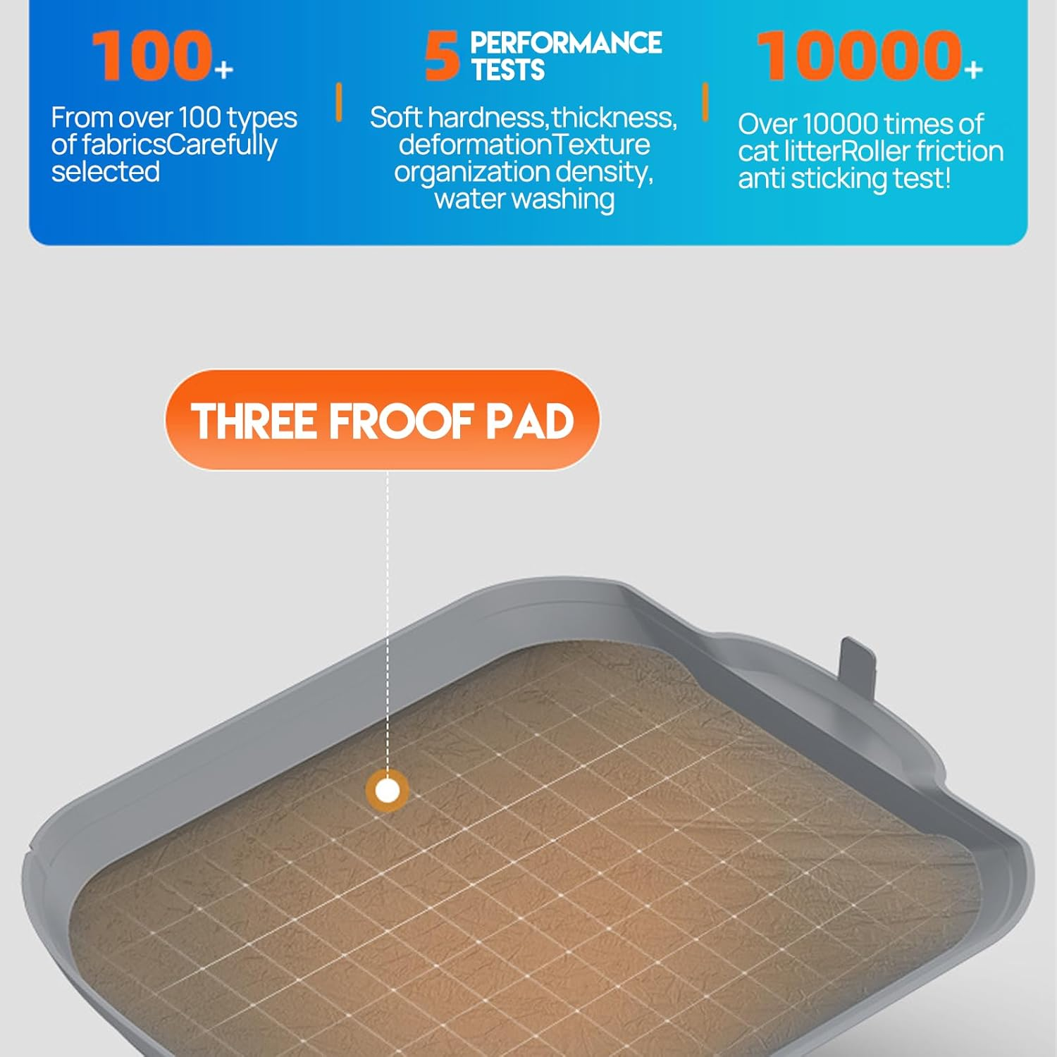 Smart Cat Litter Box Automatic Self-Cleaning with Wifi App Control 76L Extra Large Capacity Cat Litter Box LED Touch Display 10 - Fold Safety Protection image number 6