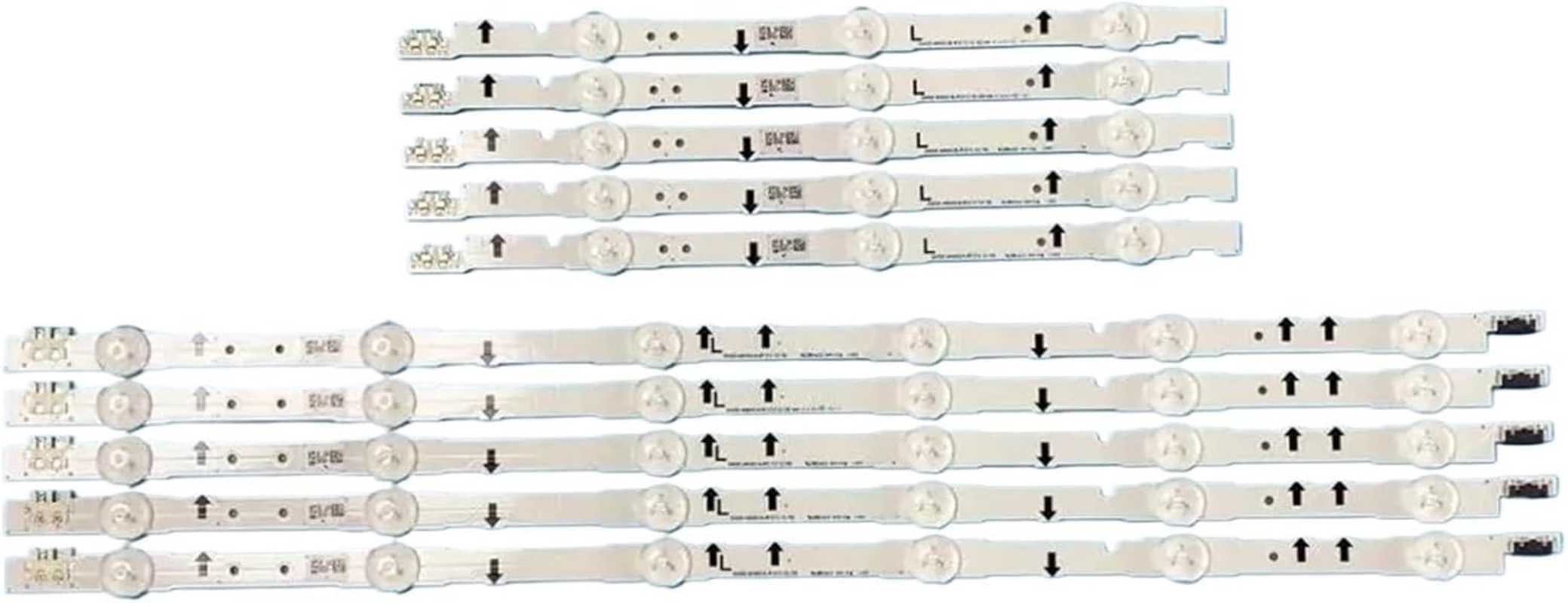 KBCTFWP LED Backlight Bar Fit for Samsung UE40H6500 UE40H6200 UE40H5100 CY-GH040CSLV5H D4GE-400DCA-R1 R2 D4GE-400DCB-R1 R2 2014SVS40 image number 2