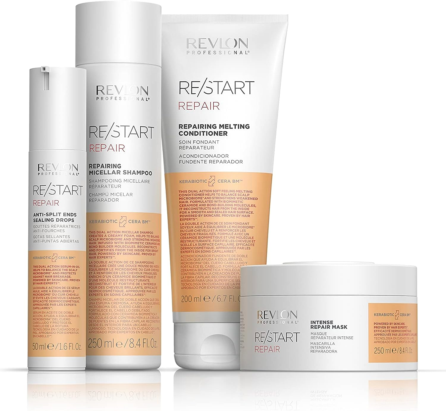 Revlon Professional Recovery Restorative Melting Conditioner, Thick & Damaged Hair Treatment to Strengthen, Repair & Nourish (200Ml) Unisex image number 2