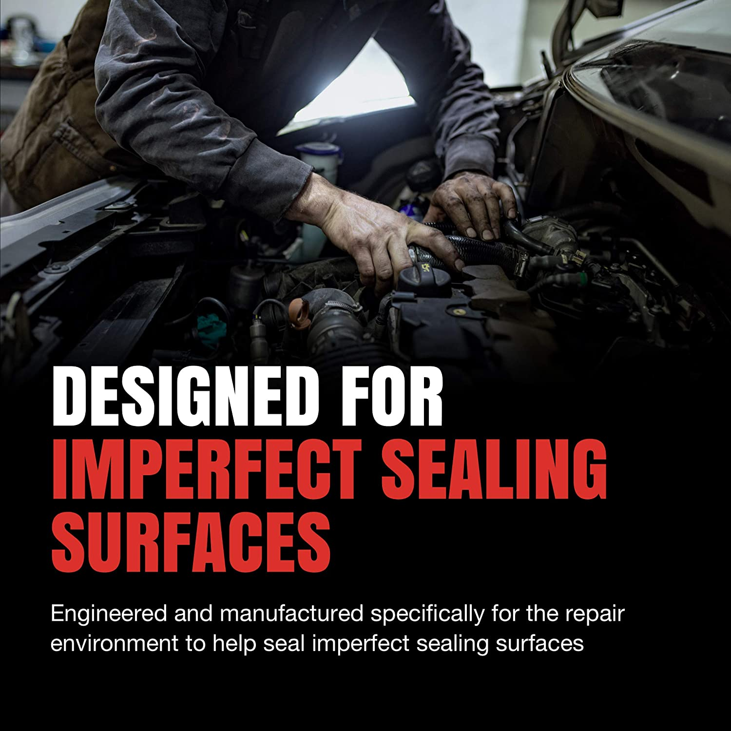 FELPRO Gaskets, Manifold, Intake, Composite, Printoseal, 2.00 In. X 1.20 In. Port, for Ford, 260/289/302/351W, Set image number 2