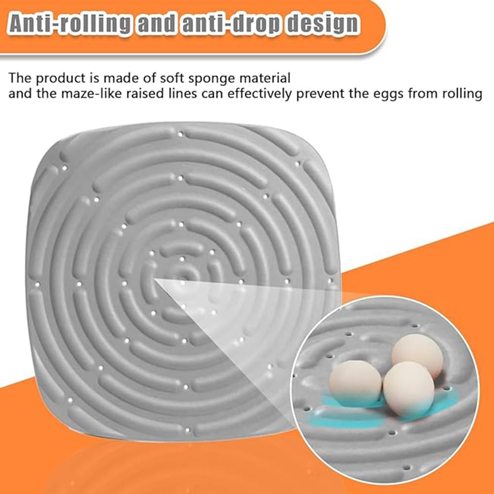 6 PCS Chicken Nesting Box Pads,Chicken Nesting Pad Washable Reusable Nest Box Liner Chicks Bedding Mat for Chicken Coop Laying Eggs Liner,Chicken Nesting Pads for Coop,11.8 X 11.8 Inch(Grey) image number 4