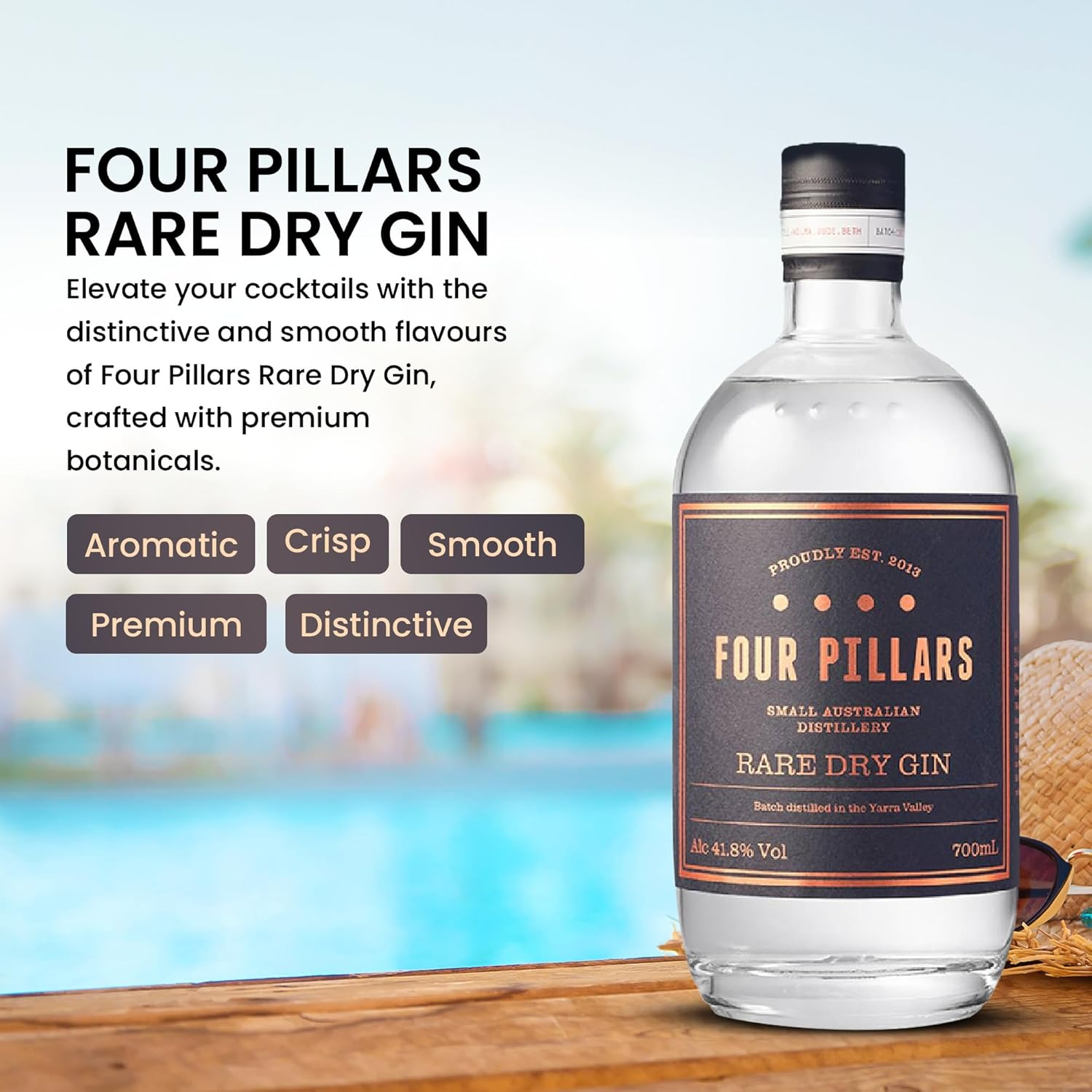 Christmas Gourmet Hamper Featuring Four Pillars Rare Dry Gin with Premium Selection of Enhancers, Snacks, and Biscuits for Festive Celebrations image number 4