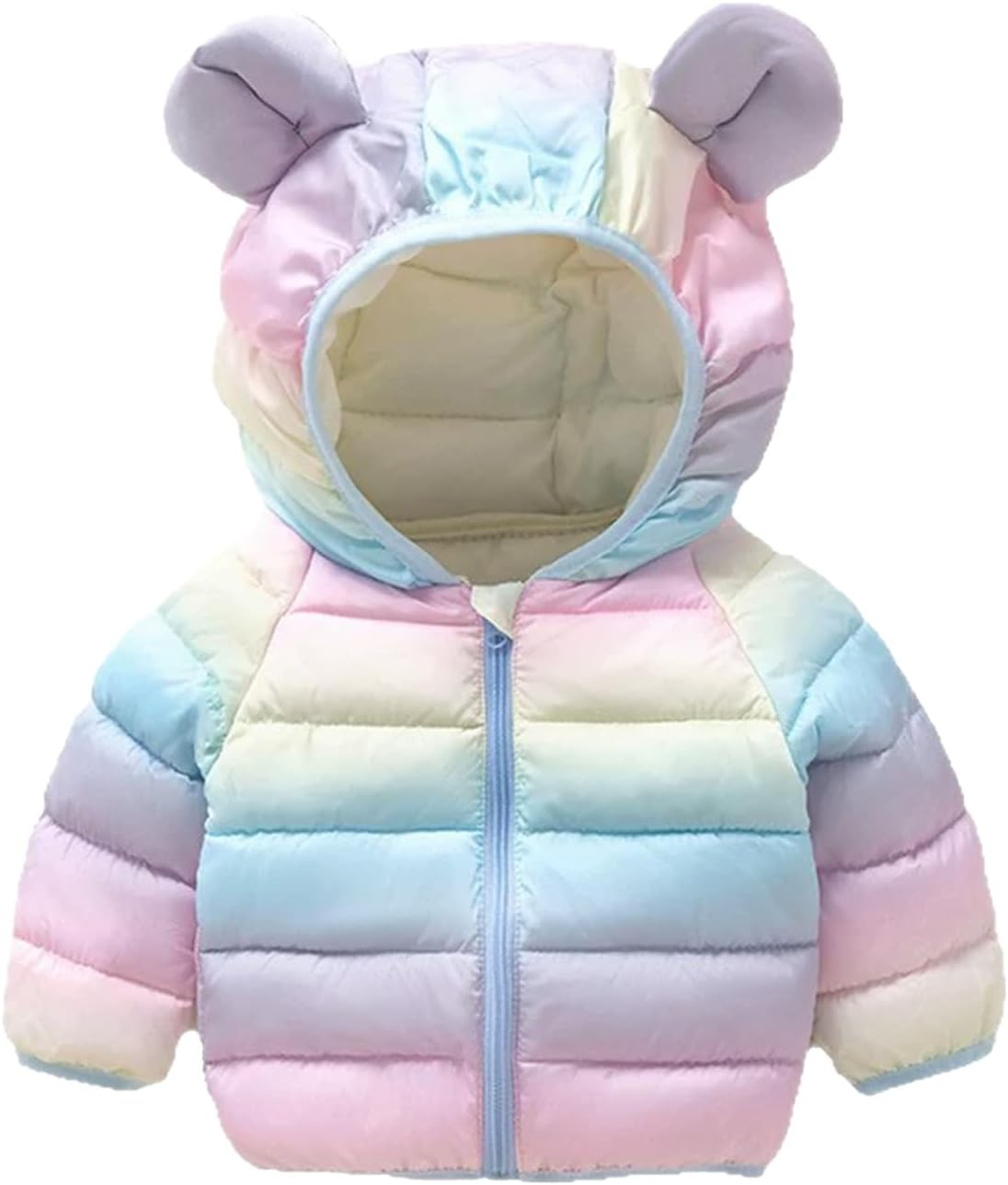 Baby Coat Toddler Baby Girls Coat Winter Warm Hooded Jacket Windproof Thick Clothing for 1-5Years image number 1