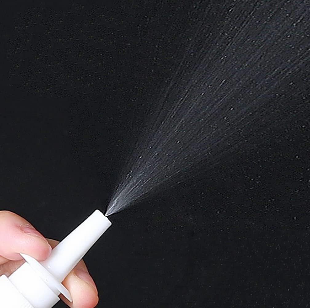 3PCS 5ML Empty Refillable Amber Glass Nasal Spray Bottle Pump Sprayers Cleanser Container for Medical Dispensing Wash image number 5