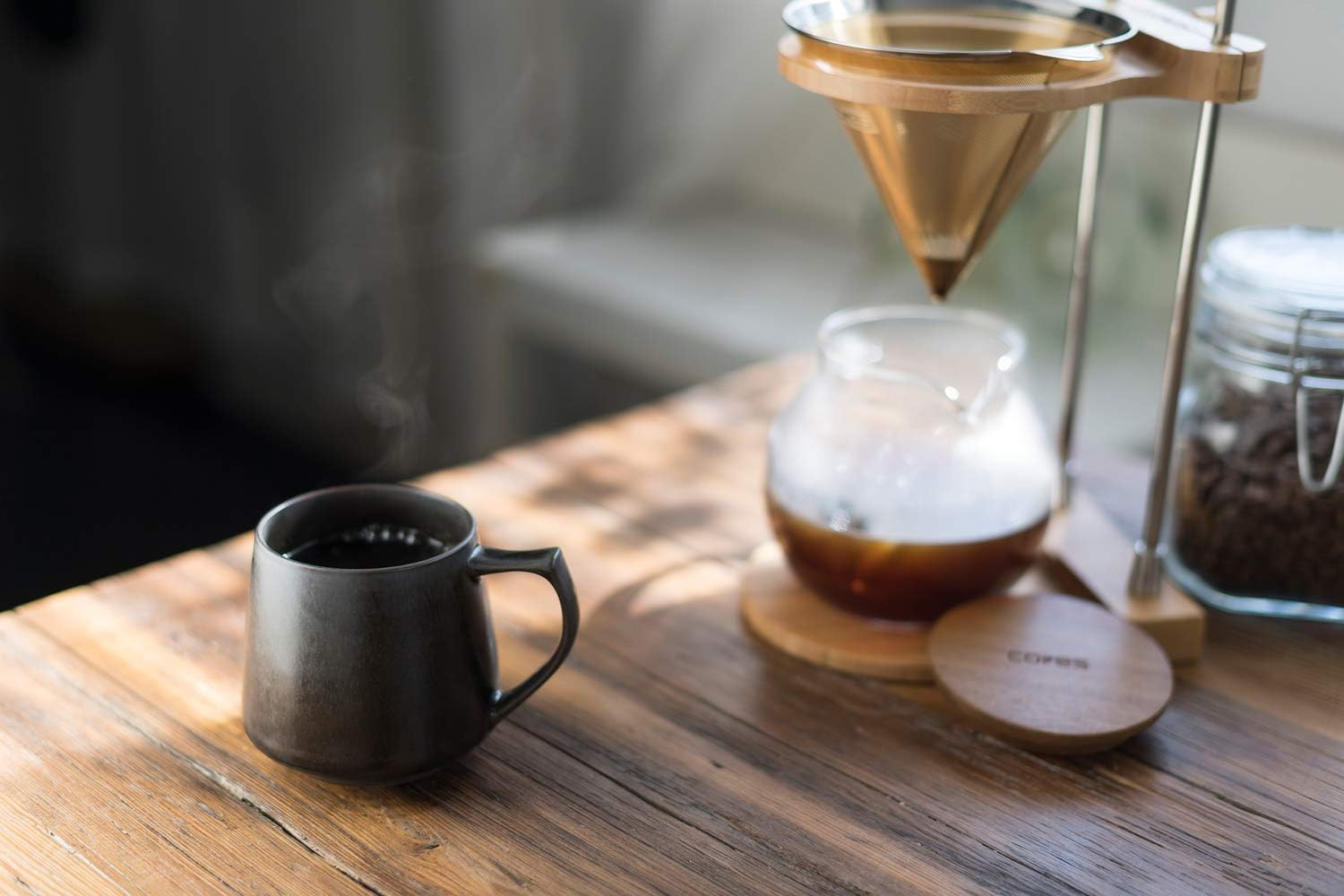 Cores C811BK Mug, Black, 11.8 Fl Oz (320 Ml), Made in Japan, Microwave, Dishwasher Safe, Delicate Made image number 6