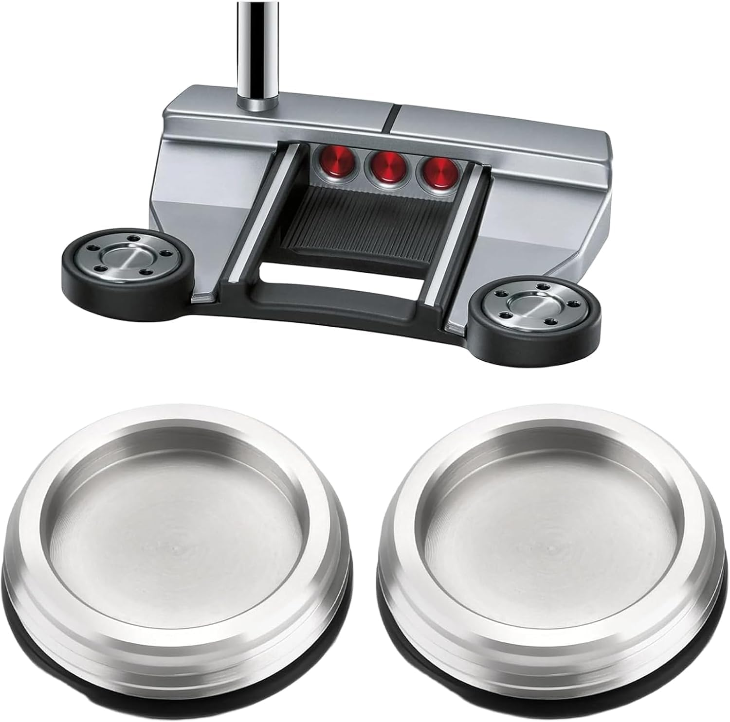 Liyquint 2PCS Golf Putter Weights (10G/15G/20G) - Compatible with Scotty Cameron Select, Golo, Futura, Phantom Putters | Adjustable Club Head Weights for Enhanced Swing Balance & Performance