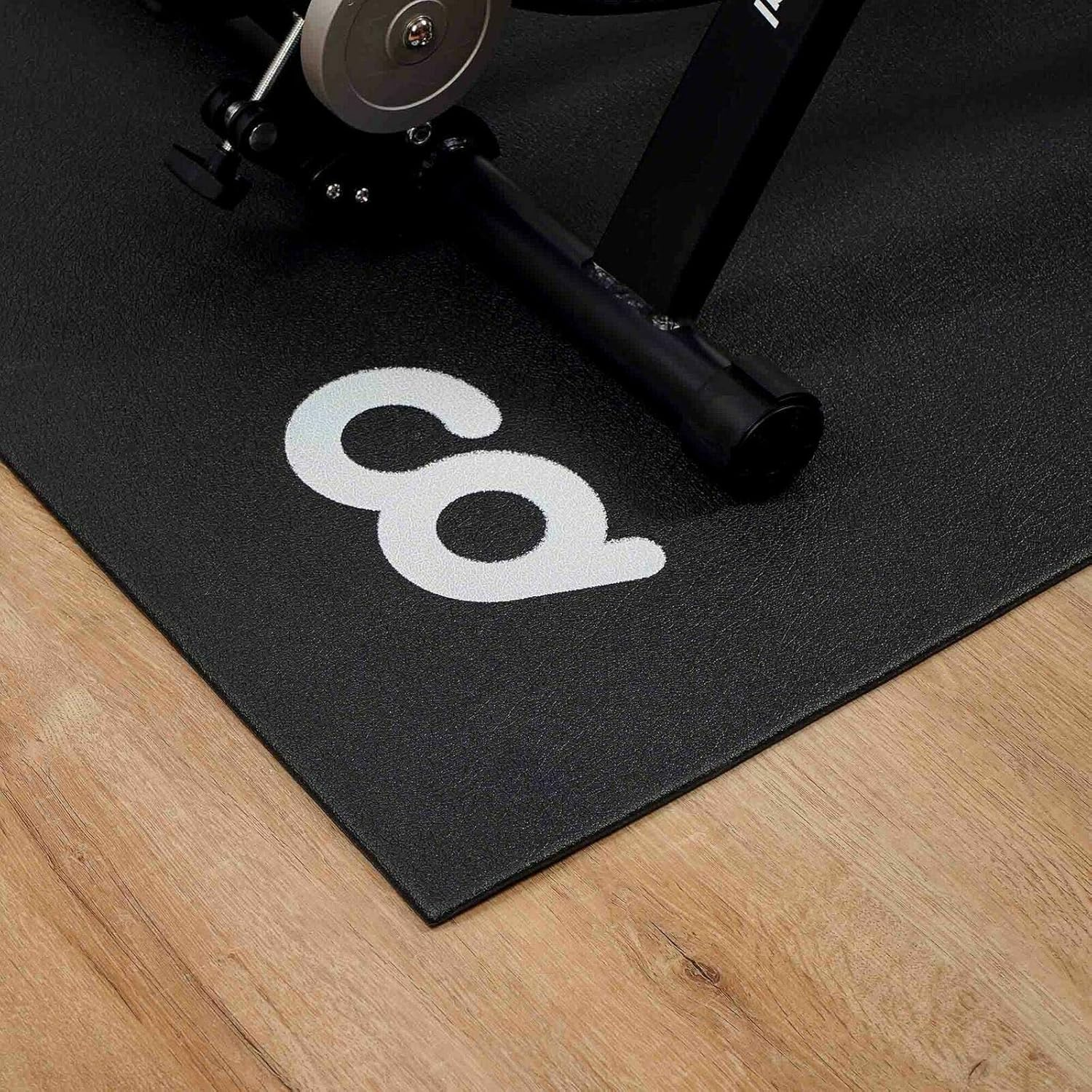 Cyclingdeal Bike Trainer Floor Mat - Compatible with Indoor Exercise Stationary Bike Treadmill Elliptical Waterproof Gym Flooring Equipment - Indoor Cycle Stepper - Soft 36" X 84" (91 X 213Cm) image number 2