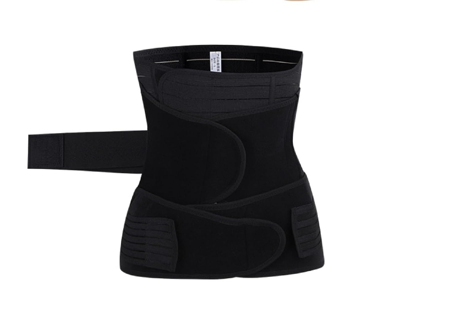 Postpartum Recovery Belly Belt - Breathable Waist Shaper for Tummy Control & Pelvic Support (Black,Xxl)