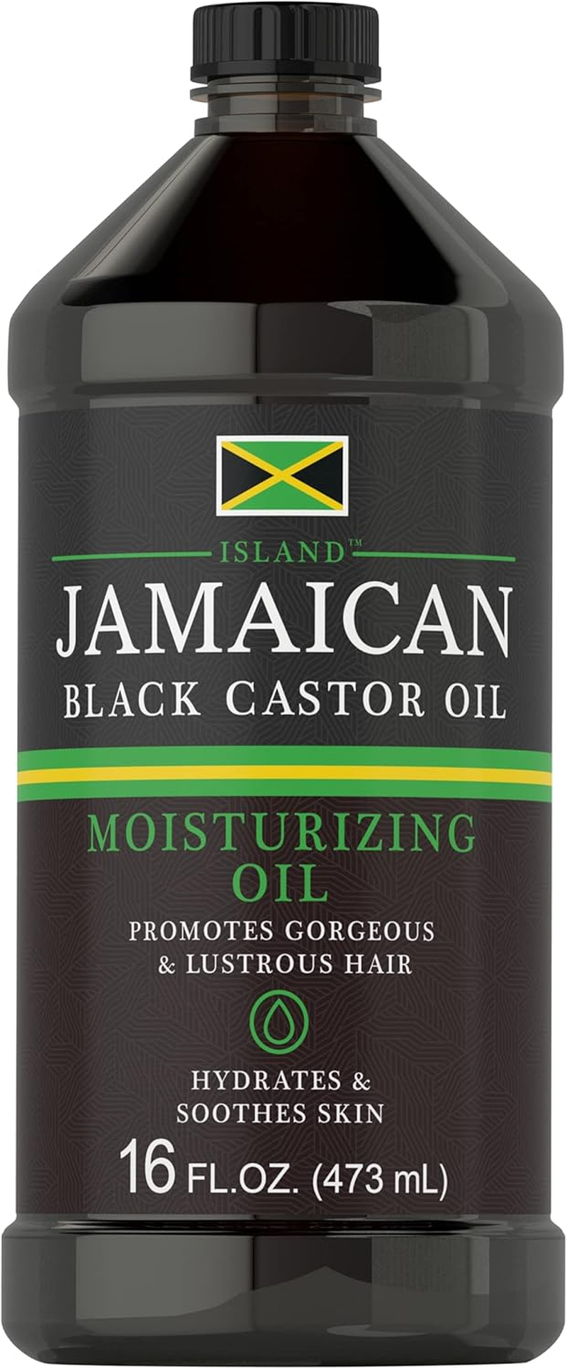Island Jamaican Black Castor Oil Huge 470Ml Bottle
