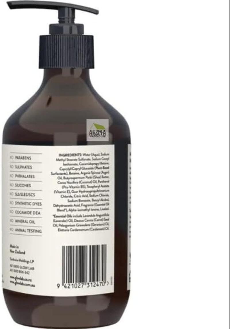 Glow Lab Amber and Sage Hand Wash 300 Ml (Pack of 2)