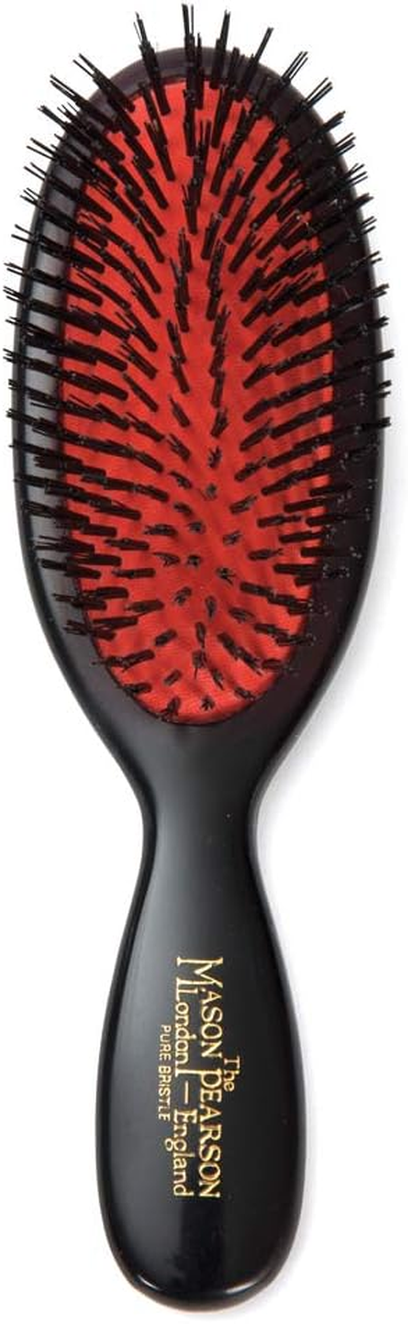 Mason Pearson Handy Bristle Brush, B3 Dark Ruby, 2 Count image number 3