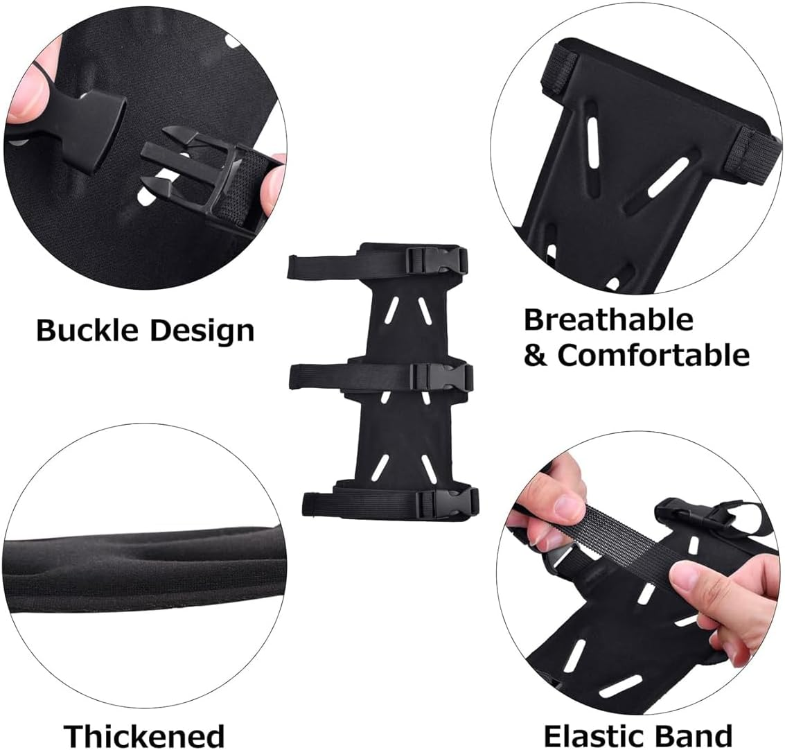 AIMALL Archery Arm Guard, Breathable Protective Gear for Recurve Bow and Hunting, Adjustable Elastic Band Design, 9.05 X 3.93 Inches for Competition and Outdoor Sports