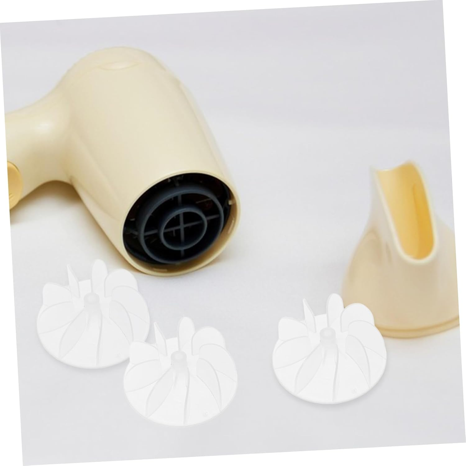 IWOWHERO Hair Dryer Fan Kit 5Pcs Plastic Fan Blades for Hair Dryer Replacement Easy Installation image number 6