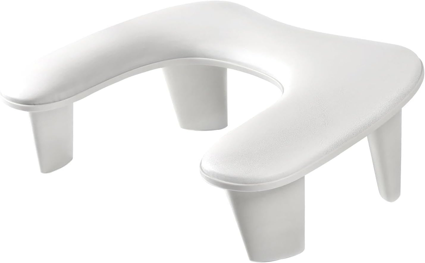 Amagogo PU Leather U Shaped Arm Rest Nail Hand Rest Nail Hand Pillow Professional Breathable Non Slip for Personal Salons Home DIY image number 5