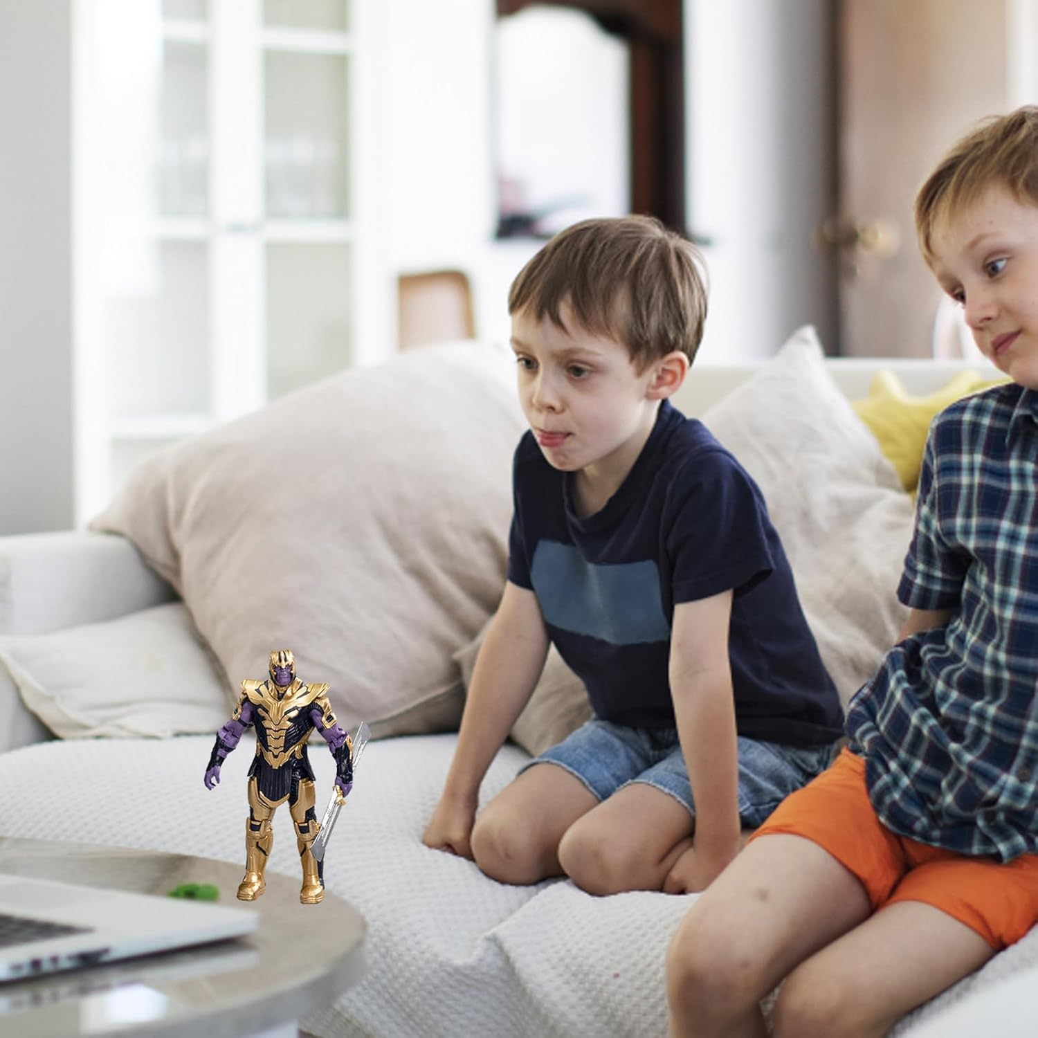 FAMILIO Marvel Avengers Titan Hero Series Blast Gear Thanos Action Figure Toy Thanos Toys Thanos Figure Marvel Action Figure Superhero Toys Thanos Figure Thanos Toys image number 5